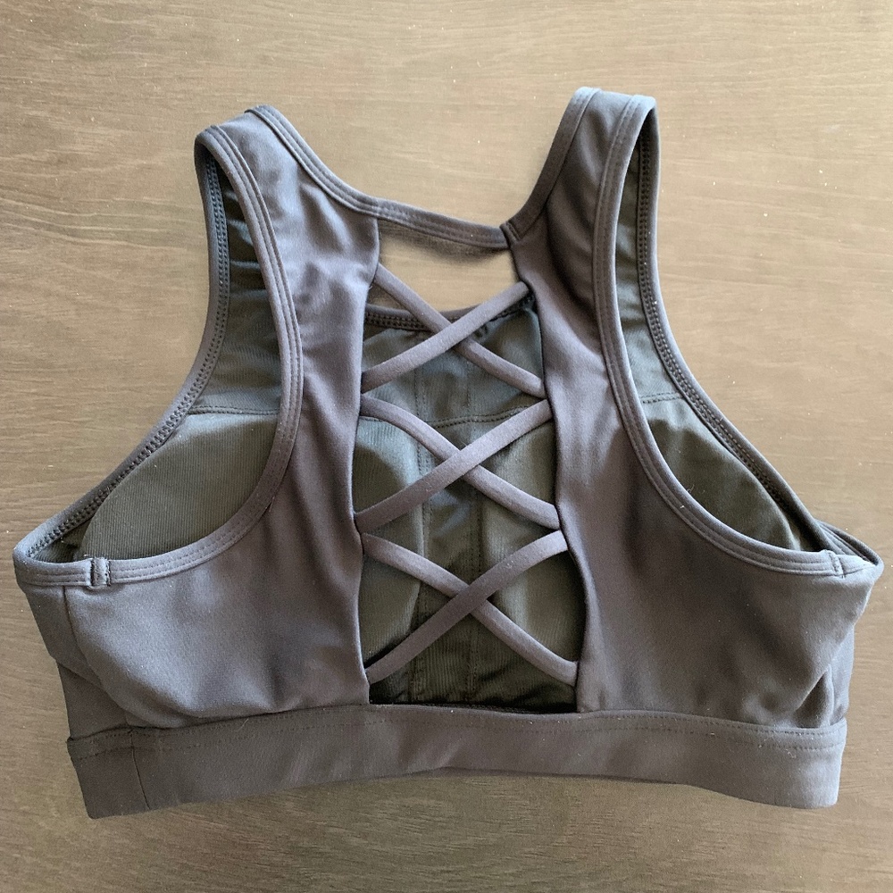 Vull Sport Black Breath Sports Bra